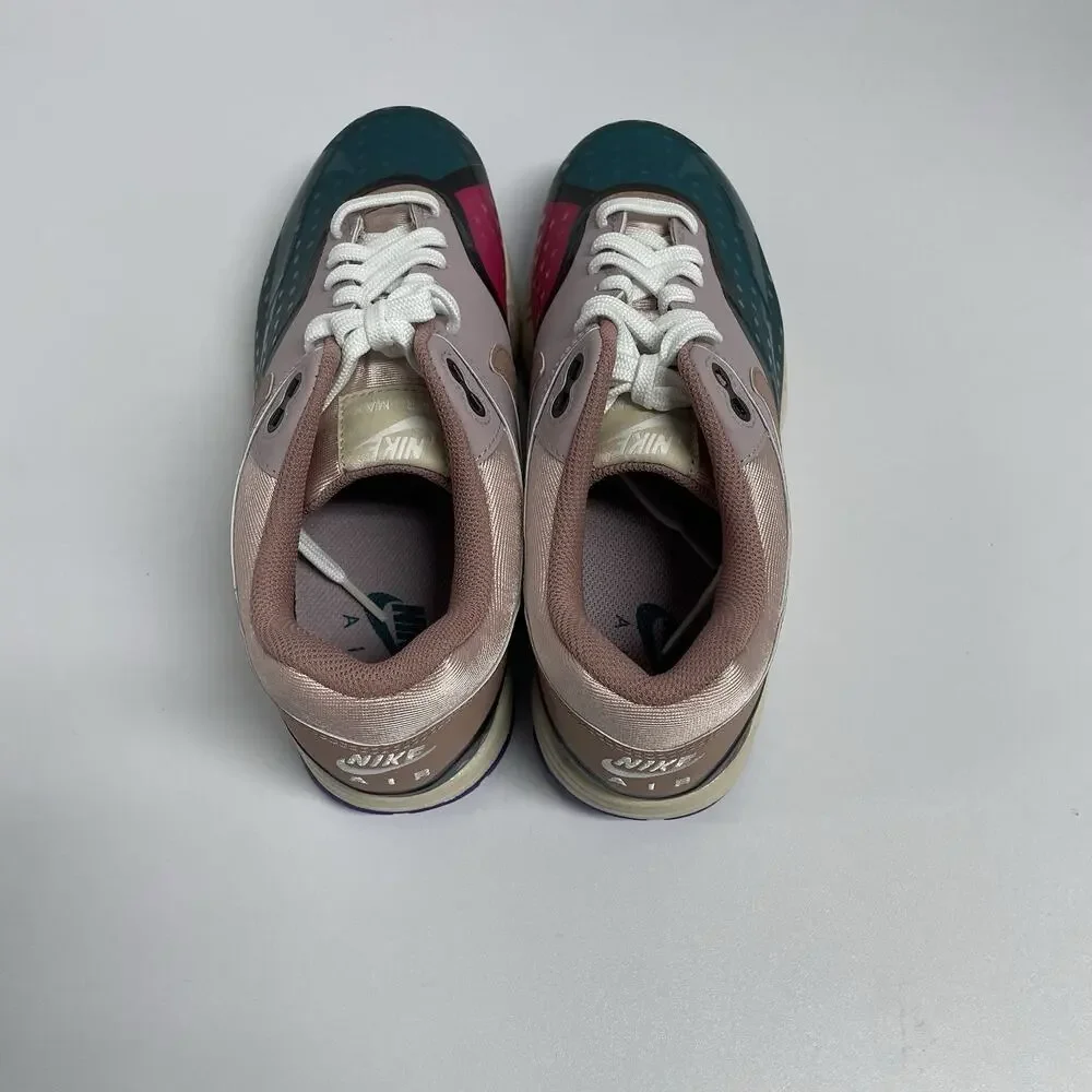 Nike Air Max 1 Premium Mini Symbols DV2301 501 Size 9.5 Women Green Blue Pink